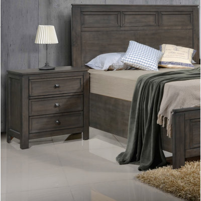 Table de chevet 3 tiroirs Kasecky