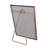 Classical RectangularPhoto Picture Frame with Easel Back - Rose Gold-46352693