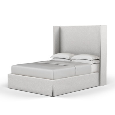 Kaiser Upholstered Wingback Bed