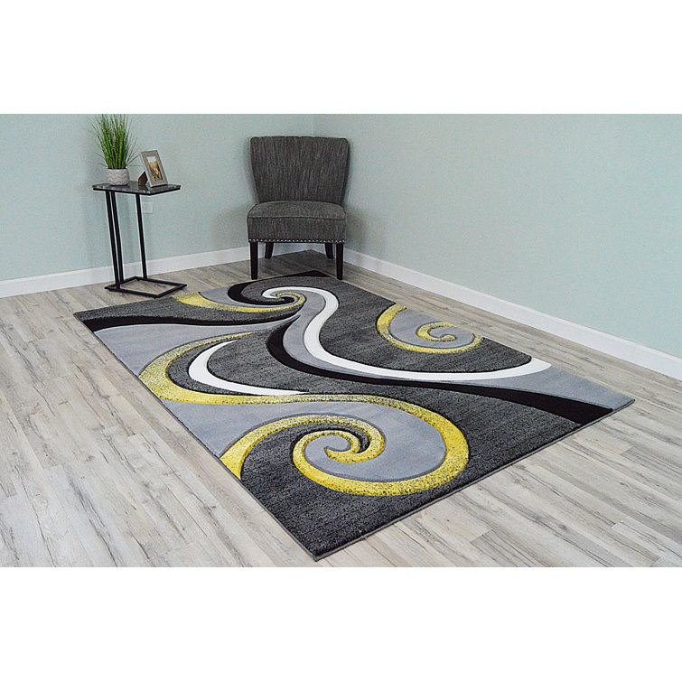 Mccampbell Performance Abstract Indoor Rug