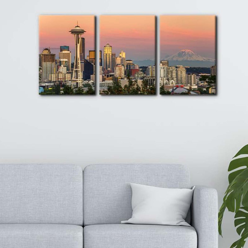 3 Piece Wrapped Canvas Print