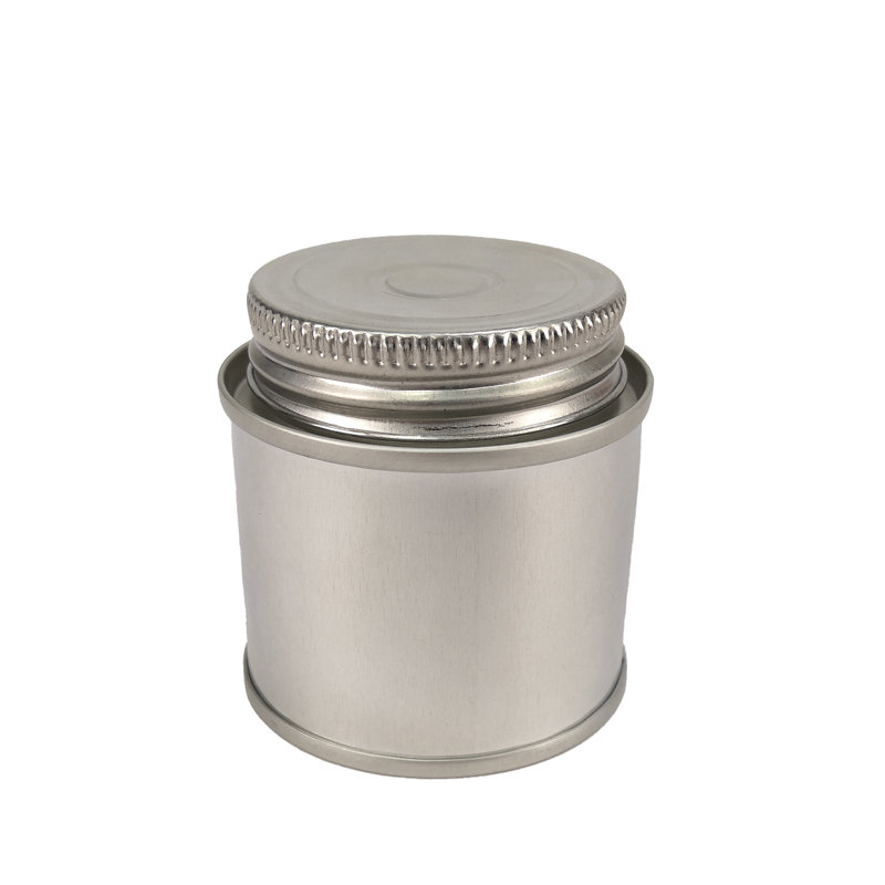 Capuchon torsadé étanche à couvercle plat en acier 2 oz idéal pour la colle, les produits chimiques, les liquides et la poudre Diamètre de 1,3 po