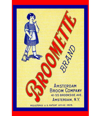 Broomette Brand Graphic Art