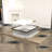 Aevar Tempered Glass and Aluminum Alloy Framed French Cleat Mounted Wall Mirror-1321465777-1295260093