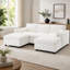 Upholstered U-Shaped Sectional