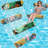 2 Pack Pool Floats Adult, 4-In-1 Pool Floats Hammock, Drifter, Lounge Chair, Saddle, Inflatable Pool Float For Vacation