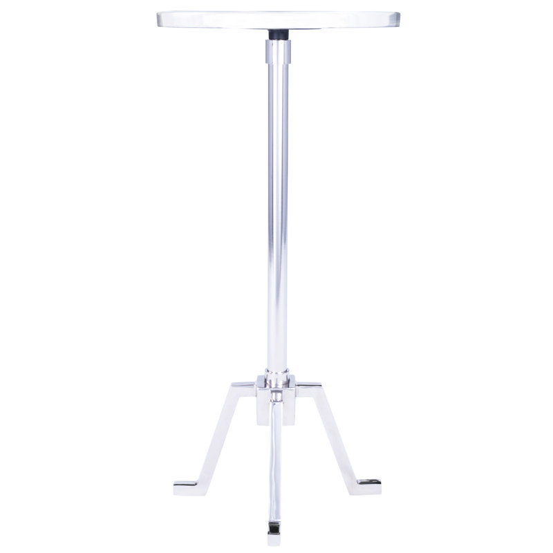 Sash Metal & Marble Side Table