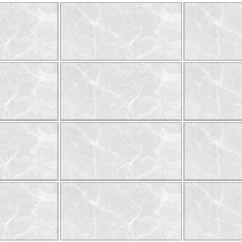 14cm W x 28cm L Aluminum Peel and Stick Subway Tile