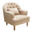 Chaise capitonnée Anatasia
