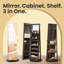 Bitha Freestanding Jewelry Armoire-195773653