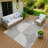 Machine Washable Indoor/Outdoor Howle ACN2275 Geometric Rug-134727678