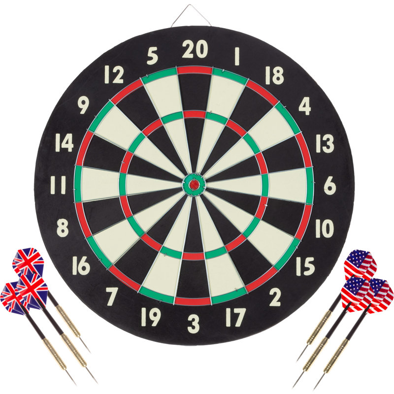 Jeu de fléchettes en liège Trademark Games (jeu de fléchettes inclus)