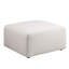 En tissu chenille beige, sans installation, hauteur 16,73 po, doux au toucher et pour une utilisation à long terme, adaptable à différents besoins, conception en chenille à accoudoir carré, installation nécessaire, dimensions de 29,92 po, confortable, comme côté