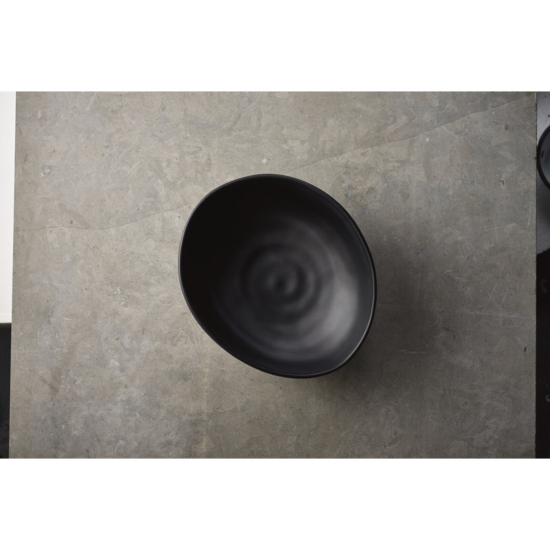 Pigment 380ml Noir Salad Bowl