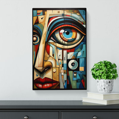 Eye Cubism - No Frame Print