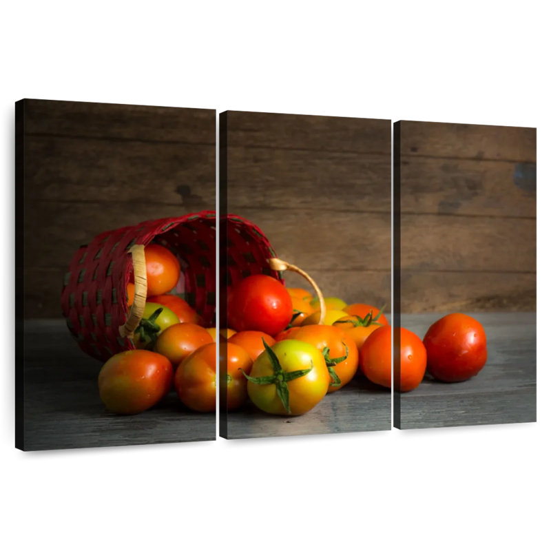 Tomates fraîchement cueillies Yarlin, H 36 po x l 57 po