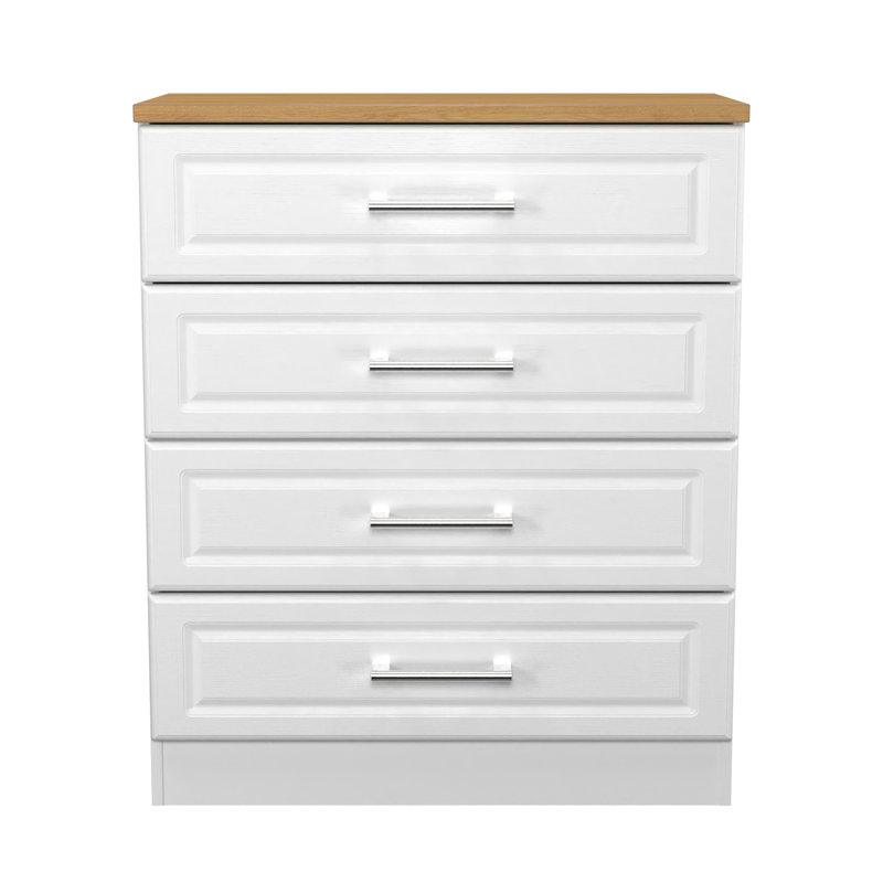 Bisceglia 74cm W 4 - Drawer Chest of Drawers