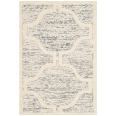 Cannen Hand Tufted Wool Geometric Rug