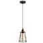 Sudley 1 - Light Black Geometric Pendant