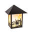1 - Light Flush Mounted Sconce