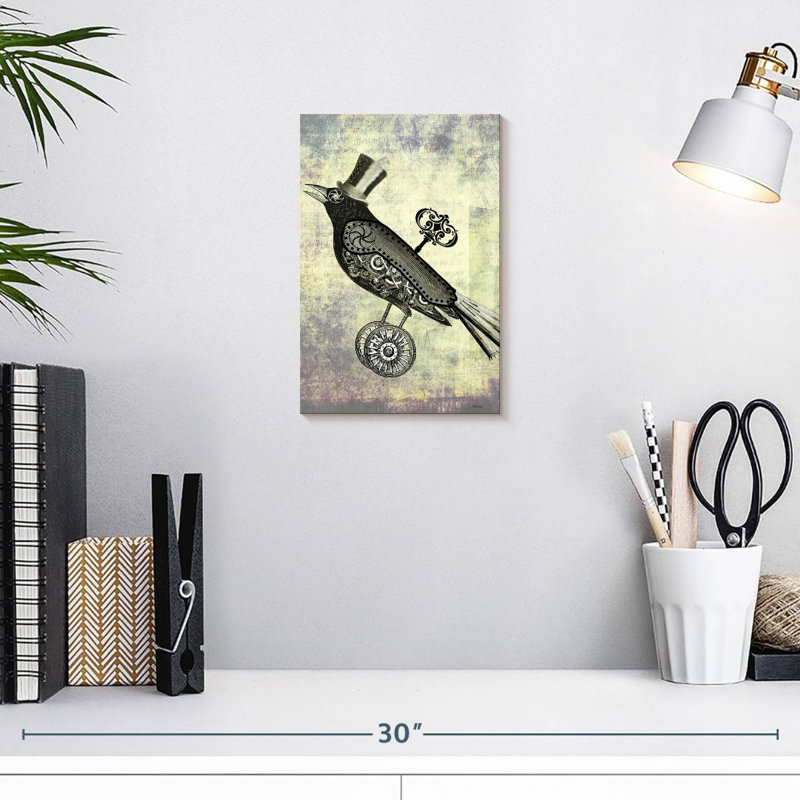 Brampt Steampunk Crow, 12" H x 8" W