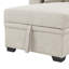 Canapé-lit et chaise longue réversible de 85 po de large Areebe-748837007