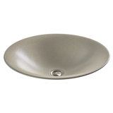 KOHLER Shagreen Carillon, ARTIST EDITIONS Round Vessel Bathroom Sink