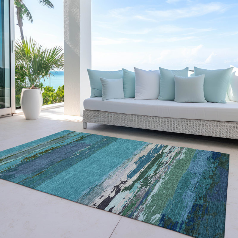 Christain Area Rug, Rectangle 8' x 10'