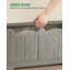 Storage Chest, Storage Trunk with 2 Secure Hinge, 100 cm Lift-Top Storages Bench, Wooden Storages Organizer, Shoe Bench for Entryway, Bedroom, Living Room -129544077