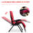 Zero Gravity Chair, Folding Reclining Lounge Chair With Padded Cushion-1498901409