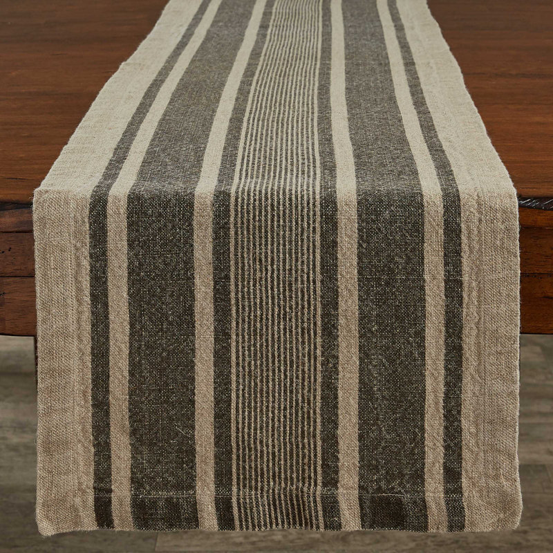 Linge de table Ashleigh-May, Brun/beige