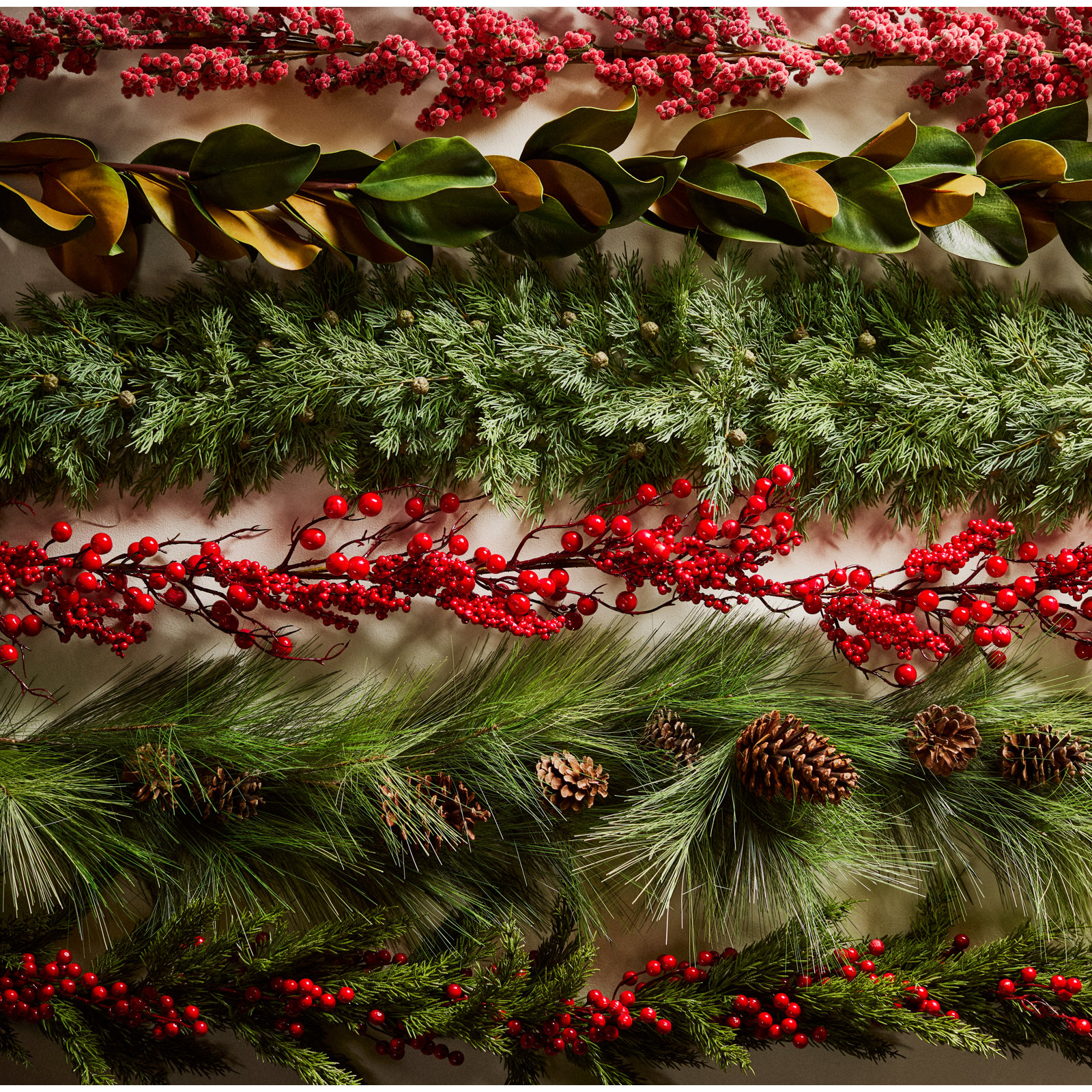 72" Christmas Garland
