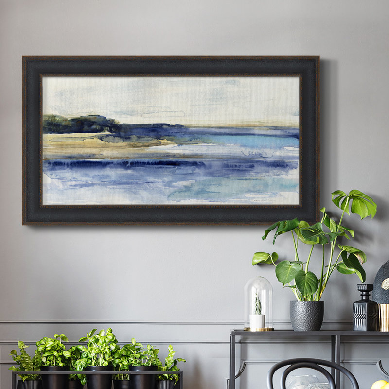 Indigo Bay - reproduction de photo sur toile, H 29 po x l 53 po x P 2,5 po