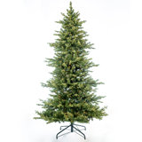 Charleston 90' H Lighted Artificial Fir Christmas Tree