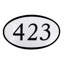 Ferris 1-Line Wall Address Plaque-152221040