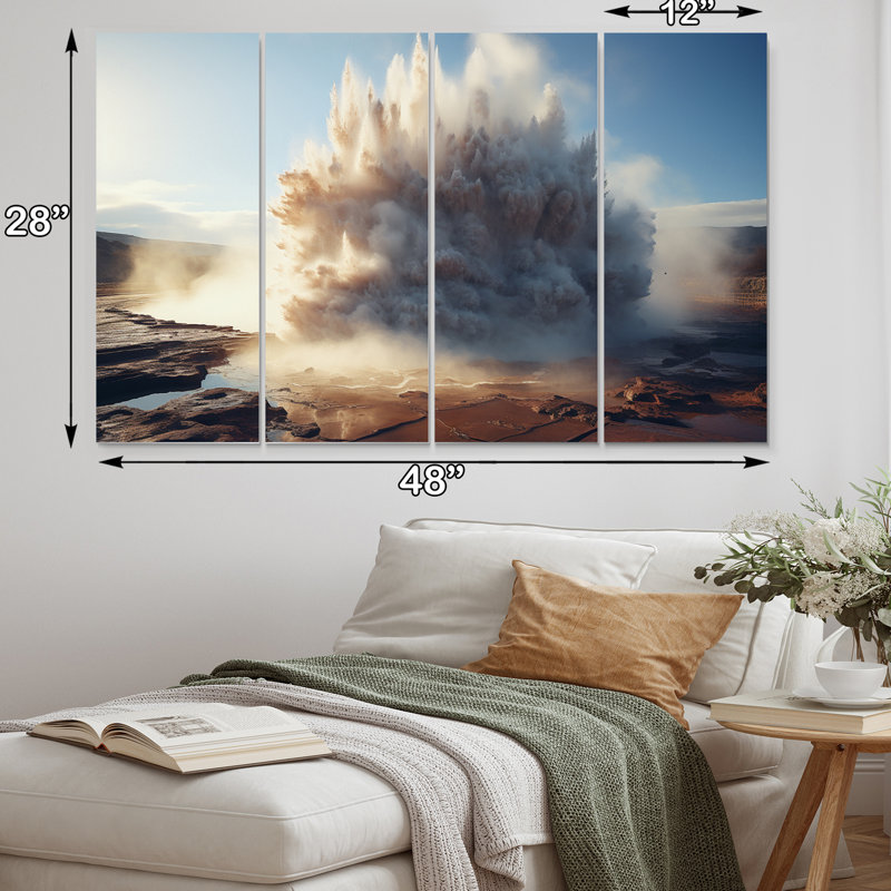 Modern Landscape & Nature Wall Decor on Metal