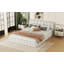 Grand lit plateforme tapissier-962110772