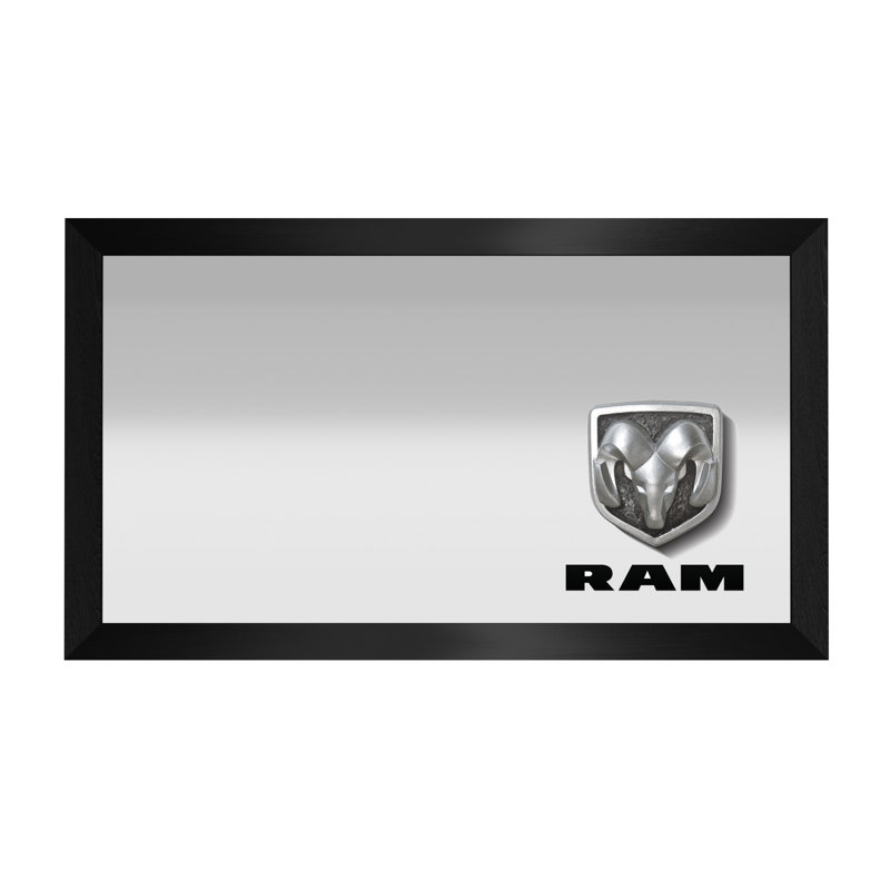 Wood Rectangle Wall Mirror