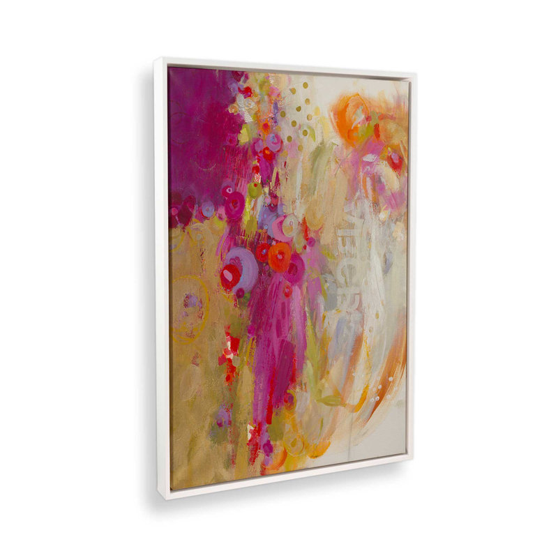 Reproduction d'art «From What I Gather» par Janet Itsne, «Floater», reproduction encadrée sans passe-par, H 24 po x l 18 po