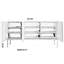 Buffet de style médiéval 47,24 po-122782460-122782461