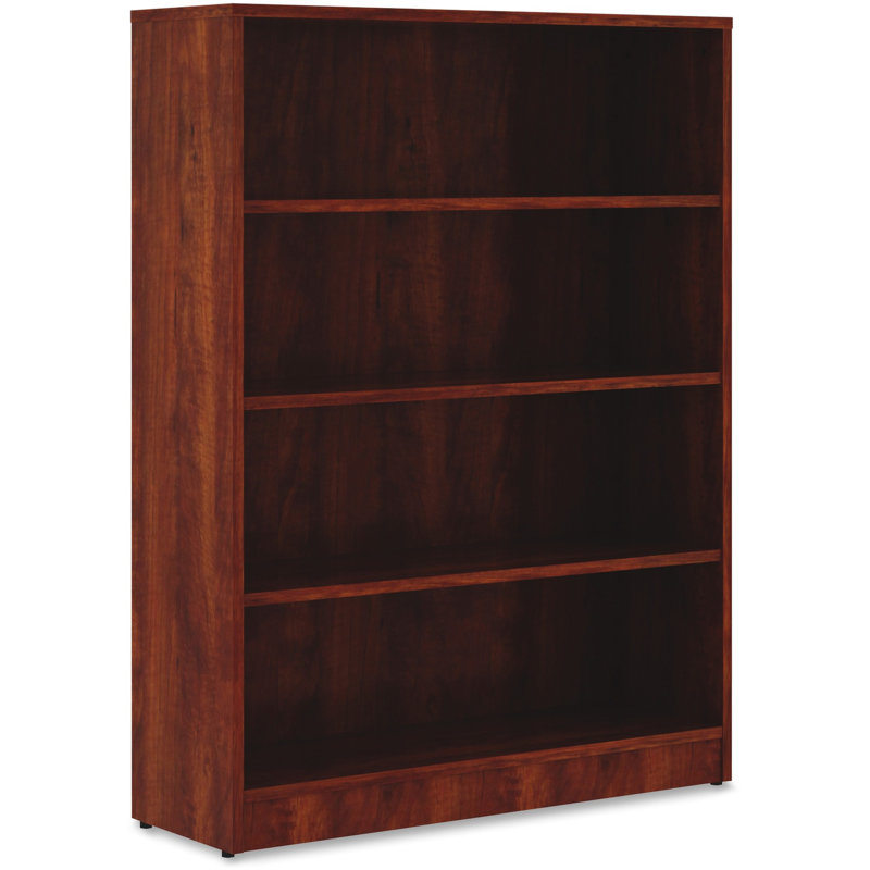 Orlanda Bookcase, Cherry, (4 Shelves) 48" H x 36" W x 12" D