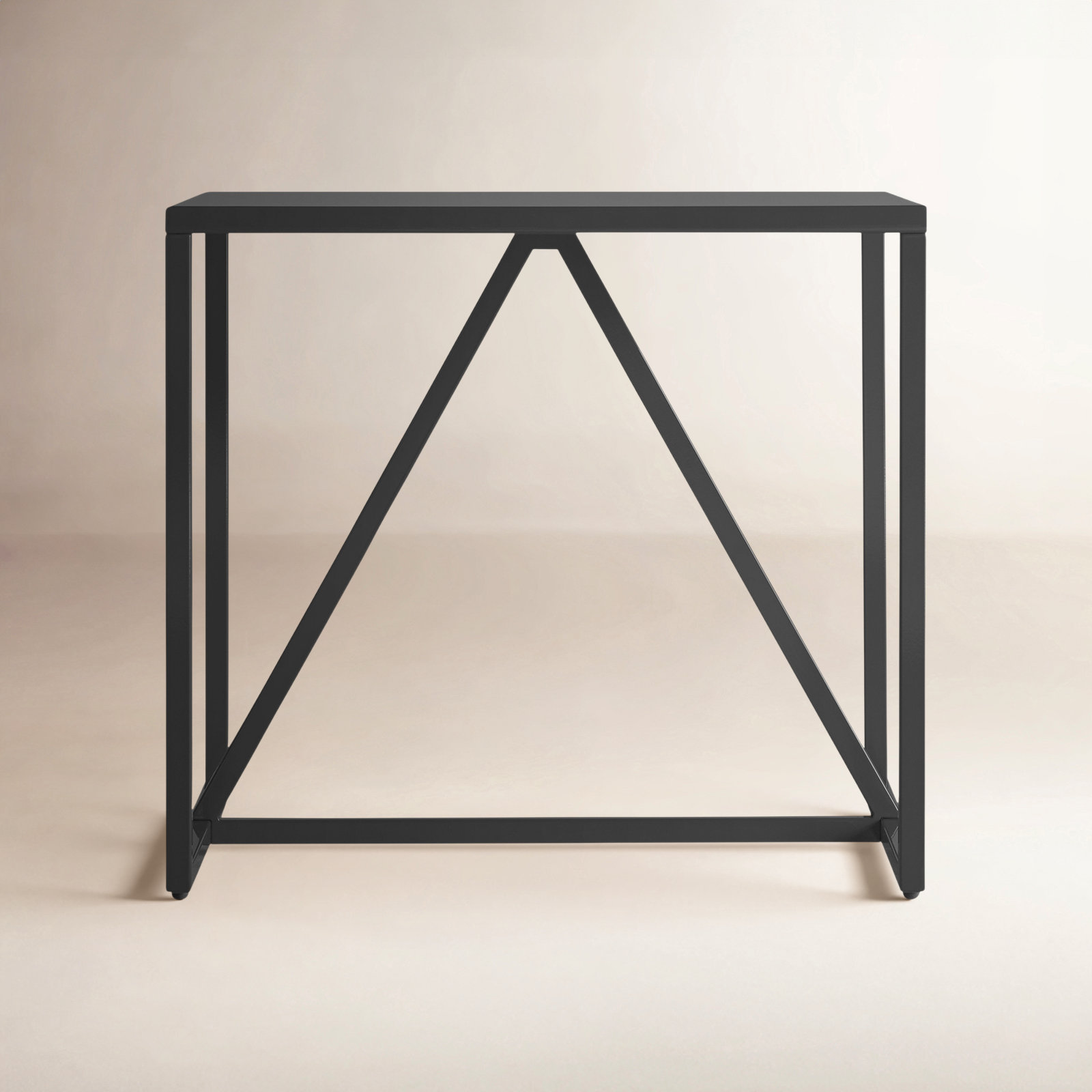 Strut End Table, Slate