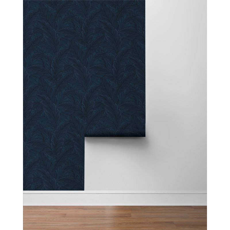Rouleau de fleurs Armanjit, Bleu marine