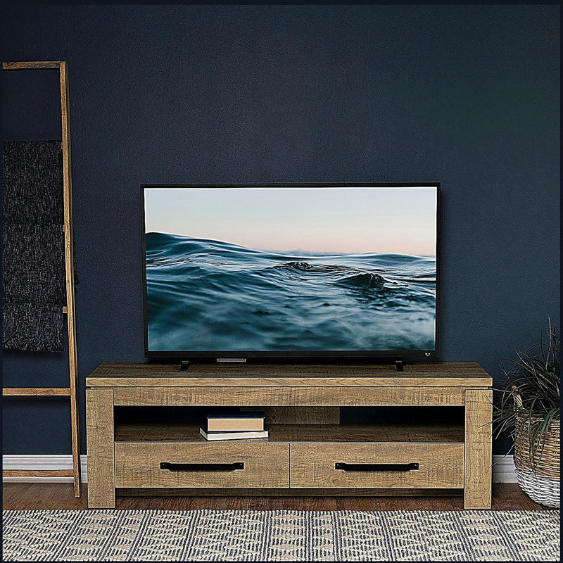 Meuble télé 2 tiroirs