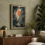 Tropical Sun in Silhouette Art Deco - Wrapped Canvas-553578223-553578216
