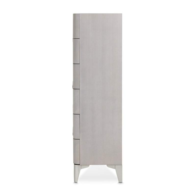 Penthouse 6-Drawer Chest - Ash Gray