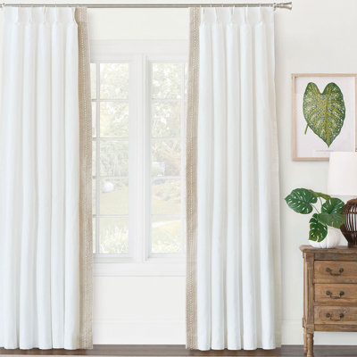 Panneau de rideau obscurcissant 100% coton Casa Guava