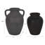 Ensemble de 2 vases décoratifs en terre cuite pour la décoration intérieure