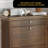Nut-Brown Solid wood Shoe Storage