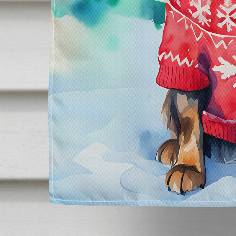 Double Sided Polyester Christmas, 40'' H x 28'' W
